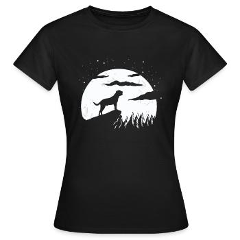 Dogue de Bordeaux - T-shirt Femme - noir - Devant - AI Model Female 172 dark (172cm)