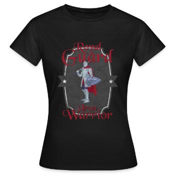 Noblesse de l’épée - T-shirt Femme - noir - Devant - AI Model Female 172 dark (172cm)