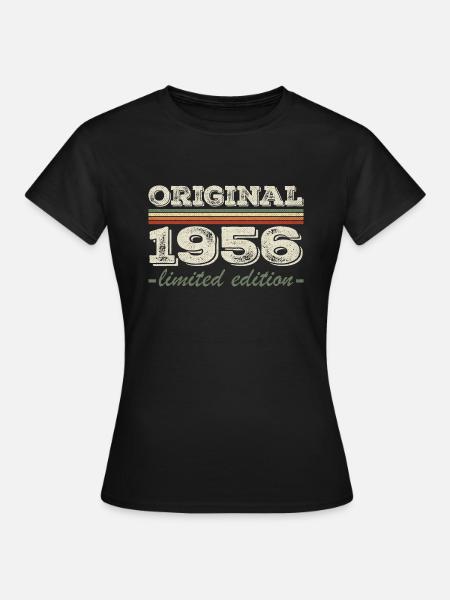 Legende seit 1956 Geboren 1956 Geburtstag 1956 - T-shirt dam - svart