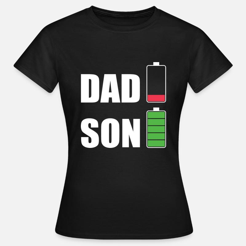 DAD & SON - Women's T-Shirt - black