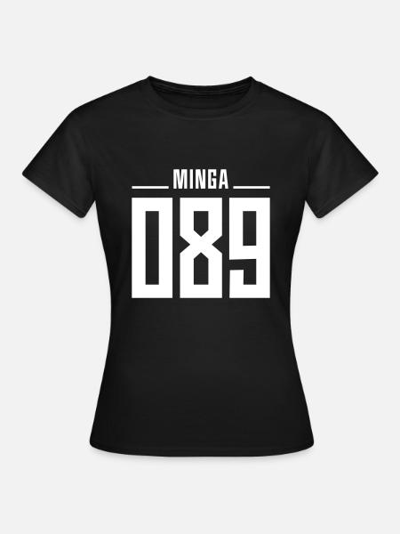 MINGA 089 | MÜNCHEN - Frauen T-Shirt - Schwarz