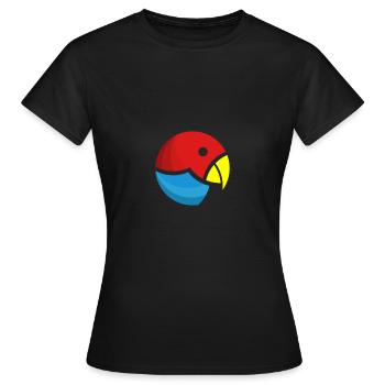 Parrot Petcontest Papagei - Frauen T-Shirt - Schwarz - Vorne - AI Model Female 172 dark (172cm)