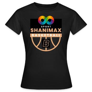 Black White Infinity - Frauen T-Shirt - Schwarz - Vorne - AI Model Female 172 dark (172cm)