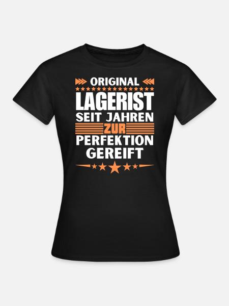 Warehouse clerk matured to perfection - Women's T-Shirt - black
