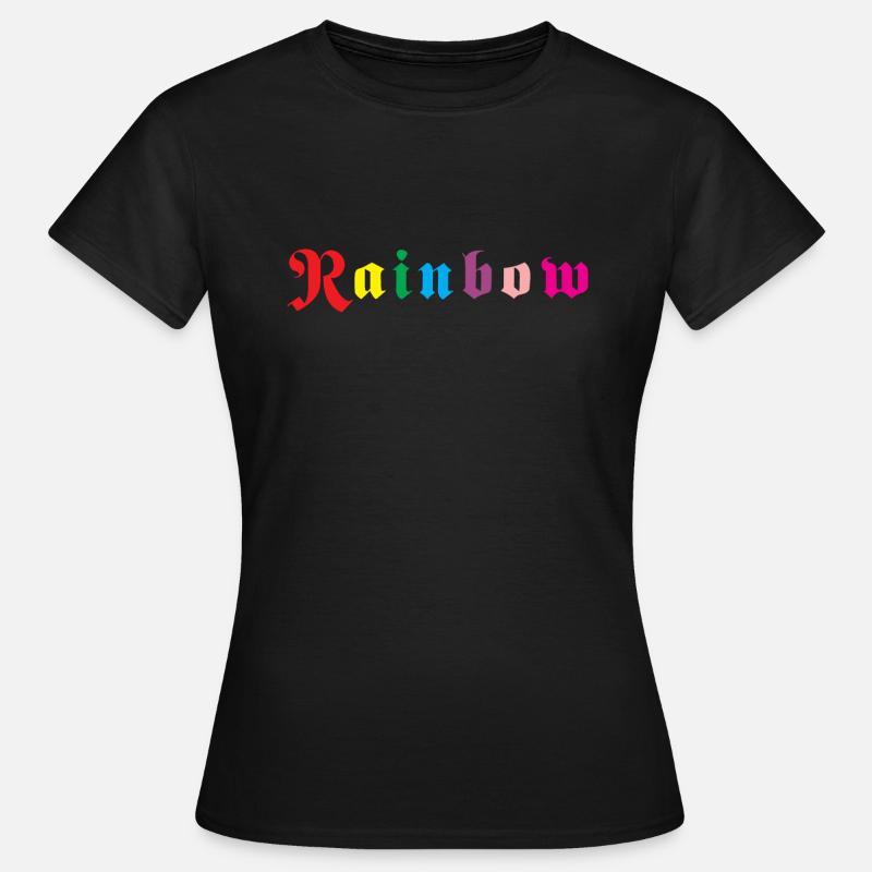 Rainbow - Women's T-Shirt - black