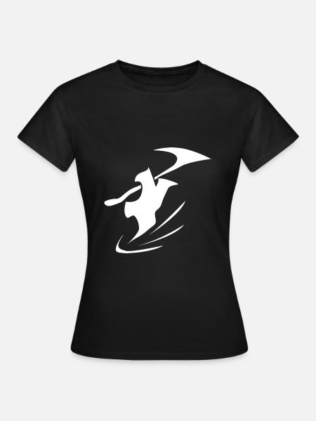 Sensenmann - Frauen T-Shirt - Schwarz