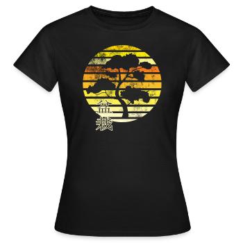 Bonsai - Women's T-Shirt - black - Front - AI Model Female 172 dark (172cm)