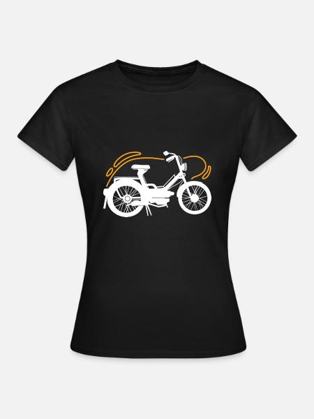 Mofa - Dame-T-shirt - sort