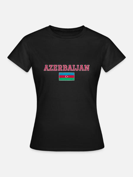 Aserbaidschan - Frauen T-Shirt - Schwarz