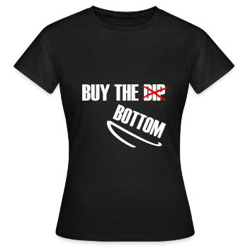 Cours d’échange d’investisseurs Crypto Currency Invest - T-shirt Femme - noir - Devant - AI Model Female 172 dark (172cm)