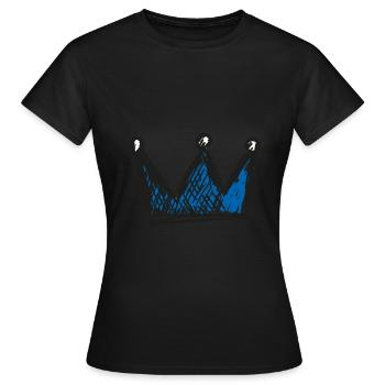 Croquis de dessin symbole croquis - T-shirt Femme - noir - Devant - AI Model Female 172 dark (172cm)