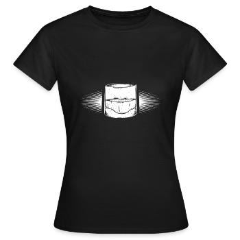 Whisky - T-shirt Femme - noir - Devant - AI Model Female 172 dark (172cm)