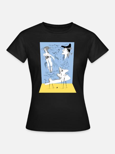Beuaties – Beauty is in the eye of the beholder - Women's T-Shirt - black