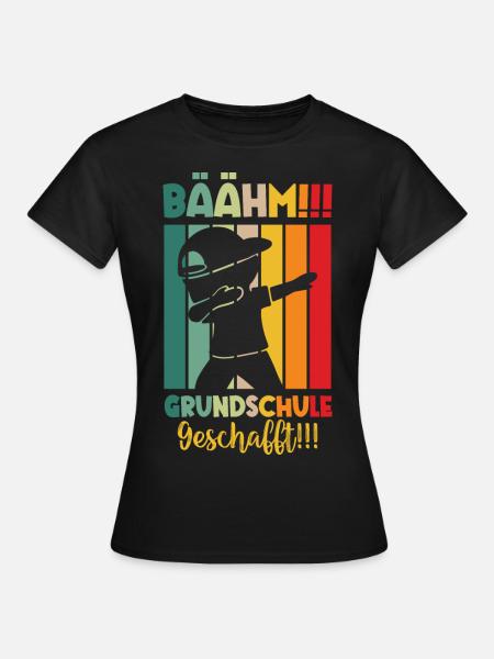 Grundschule Geschafft 2026 Grundschulabgänger - Frauen T-Shirt - Schwarz