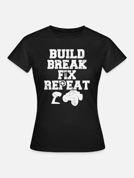 RC Ferngesteuert - Frauen T-Shirt - Schwarz