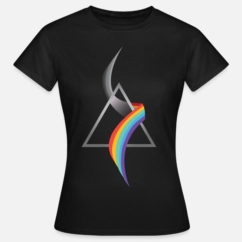 Optics refraction - Women's T-Shirt - black