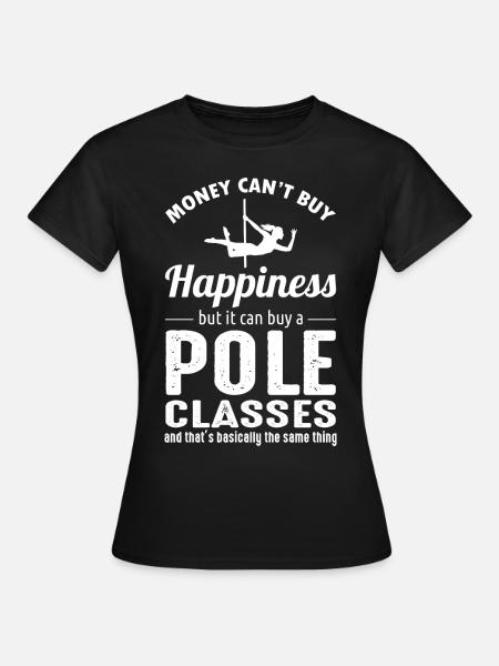Pole Sport Tanz Tänzer Wettbewerb Akrobatik - Frauen T-Shirt - Schwarz
