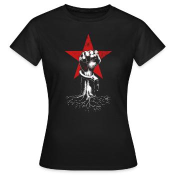 Resistance roots - Women's T-Shirt - black - Front - AI Model Female 172 dark (172cm)