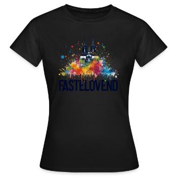 Cologne Kölle Carnaval Gebützt Kölle Alaaf Jeck Party - T-shirt Femme - noir - Devant - AI Model Female 172 dark (172cm)