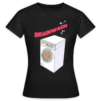 LAVER - T-shirt Femme - noir - Devant - AI Model Female 172 dark (172cm)