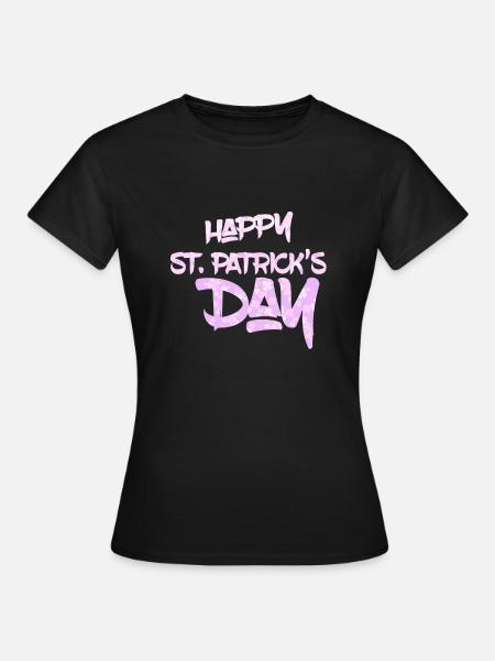 St Patricks Day - Frauen T-Shirt - Schwarz