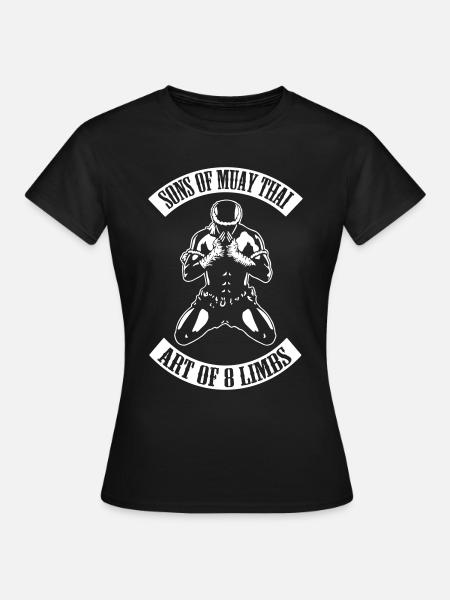 Sons of Muay Thaï - T-shirt Femme - noir