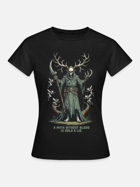 Encantado Mythologische Kreaturen - Frauen T-Shirt - Schwarz