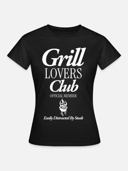 Grillen - Frauen T-Shirt - Schwarz