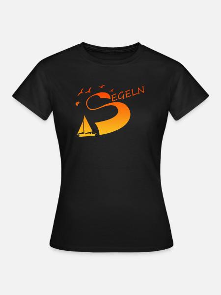 segeln - Frauen T-Shirt - Schwarz