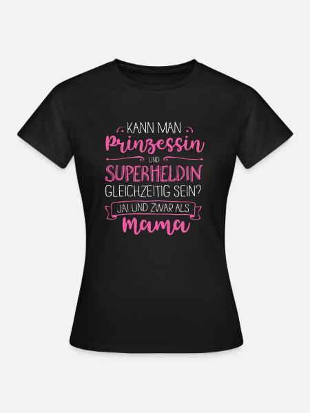 Supermama - Frauen T-Shirt - Schwarz