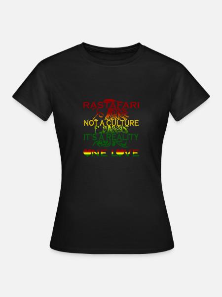 Rastafari - T-shirt Femme - noir