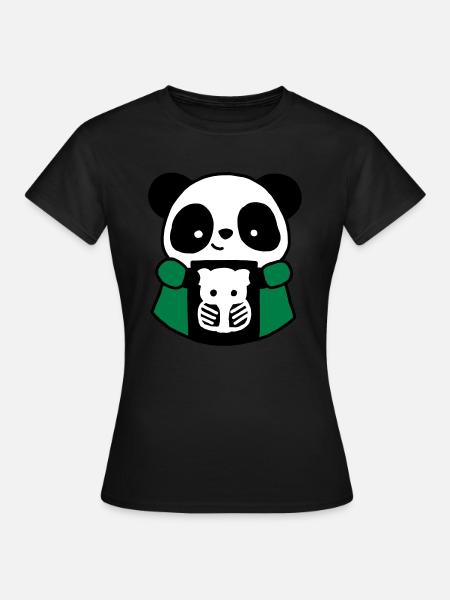 Panda TSRM radiology technician - Women's T-Shirt - black