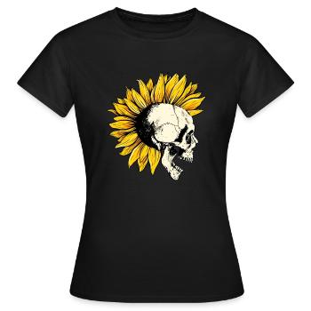 punk is dead - Women's T-Shirt - black - Front - AI Model Female 172 dark (172cm)