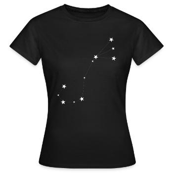 Scorpio Constellation - Women's T-Shirt - black - Front - AI Model Female 172 dark (172cm)