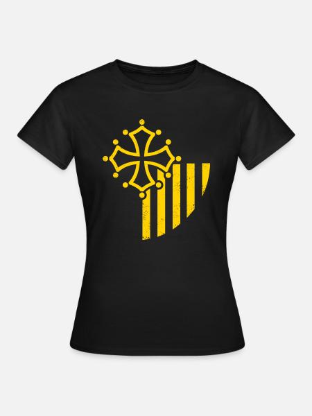 Languedoc-Roussillon - Frauen T-Shirt - Schwarz