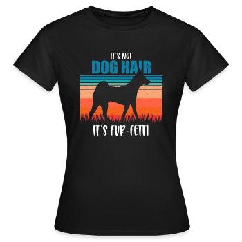 Basenji - Frauen T-Shirt - Schwarz - Vorne - AI Model Female 172 dark (172cm)