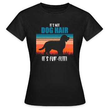 Boykin Spaniel - Women's T-Shirt - black - Front - AI Model Female 172 dark (172cm)