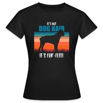 Cane corso - T-shirt Femme - noir - Devant - AI Model Female 172 dark (172cm)