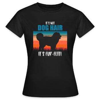 Chien de berger du Caucase Ovcharka - T-shirt Femme - noir - Devant - AI Model Female 172 dark (172cm)