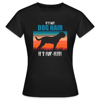 Dogue de Bordeaux - T-shirt Femme - noir - Devant - AI Model Female 172 dark (172cm)