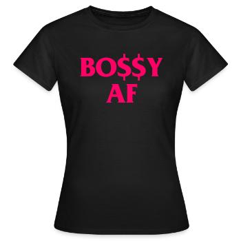 Chef - Frauen T-Shirt - Schwarz - Vorne - AI Model Female 172 dark (172cm)