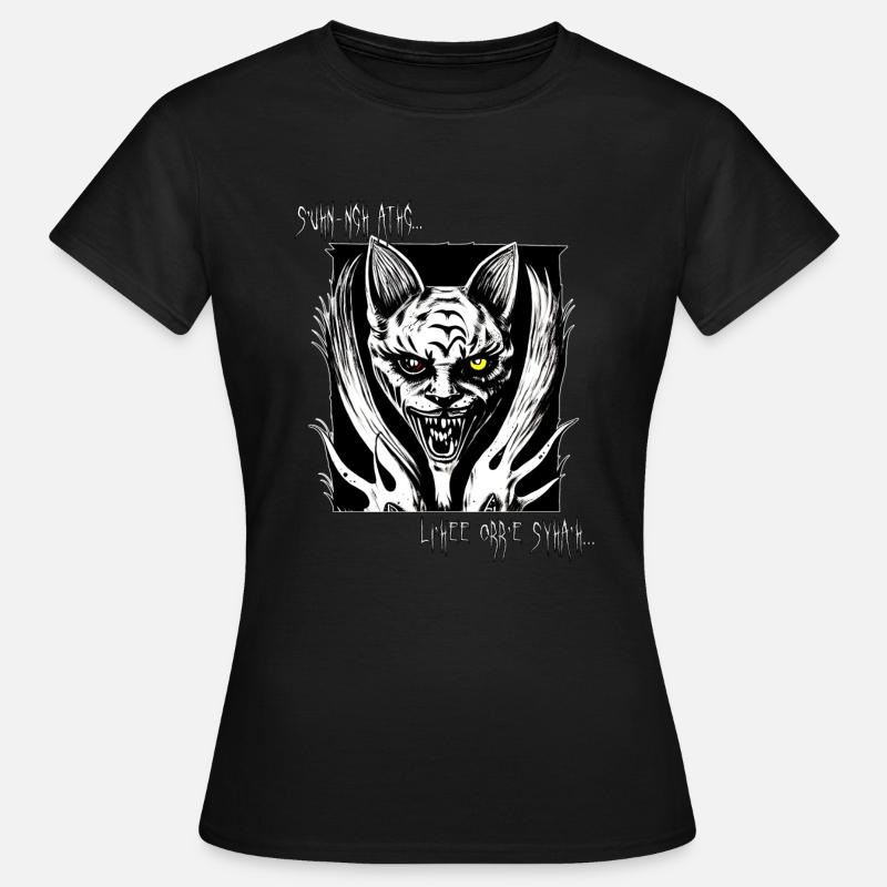 Cthulhu Cat - Women's T-Shirt - black