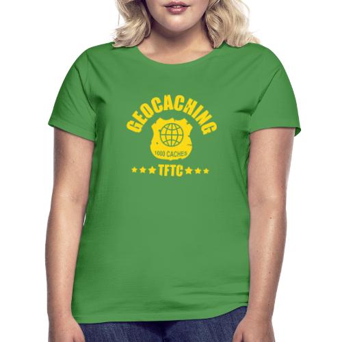 geocaching - 1000 caches - TFTC / 1 color - Frauen T-Shirt