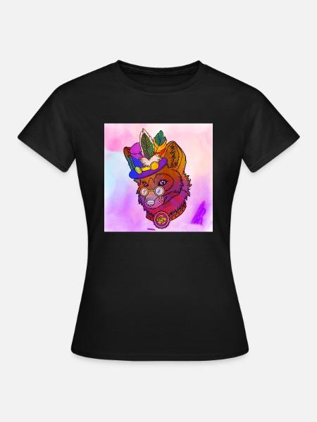 rafis kunstwerk - Frauen T-Shirt - Schwarz