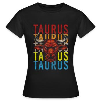 Sternzeichen Konstellation Geburtsmonat - Frauen T-Shirt - Schwarz - Vorne - AI Model Female 172 dark (172cm)
