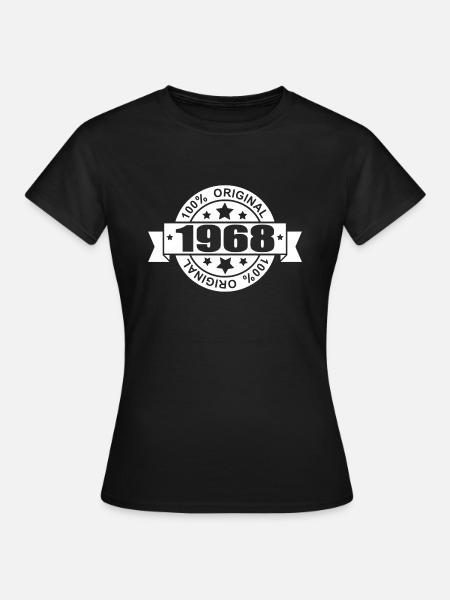 1968 - Frauen T-Shirt - Schwarz