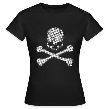 Skull and Bones - Women's T-Shirt - black - Front - AI Model Female 172 dark (172cm)