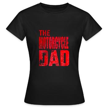 Bike Biker Bike Sort - T-shirt Femme - noir - Devant - AI Model Female 172 dark (172cm)