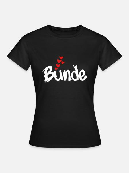 bünde - Frauen T-Shirt - Schwarz