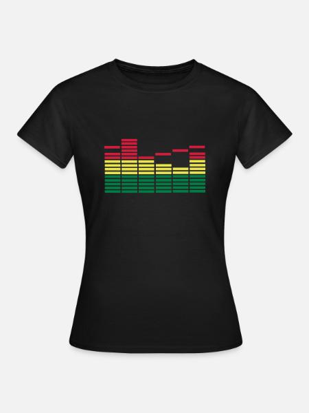 Equalizer - Music - Frauen T-Shirt - Schwarz